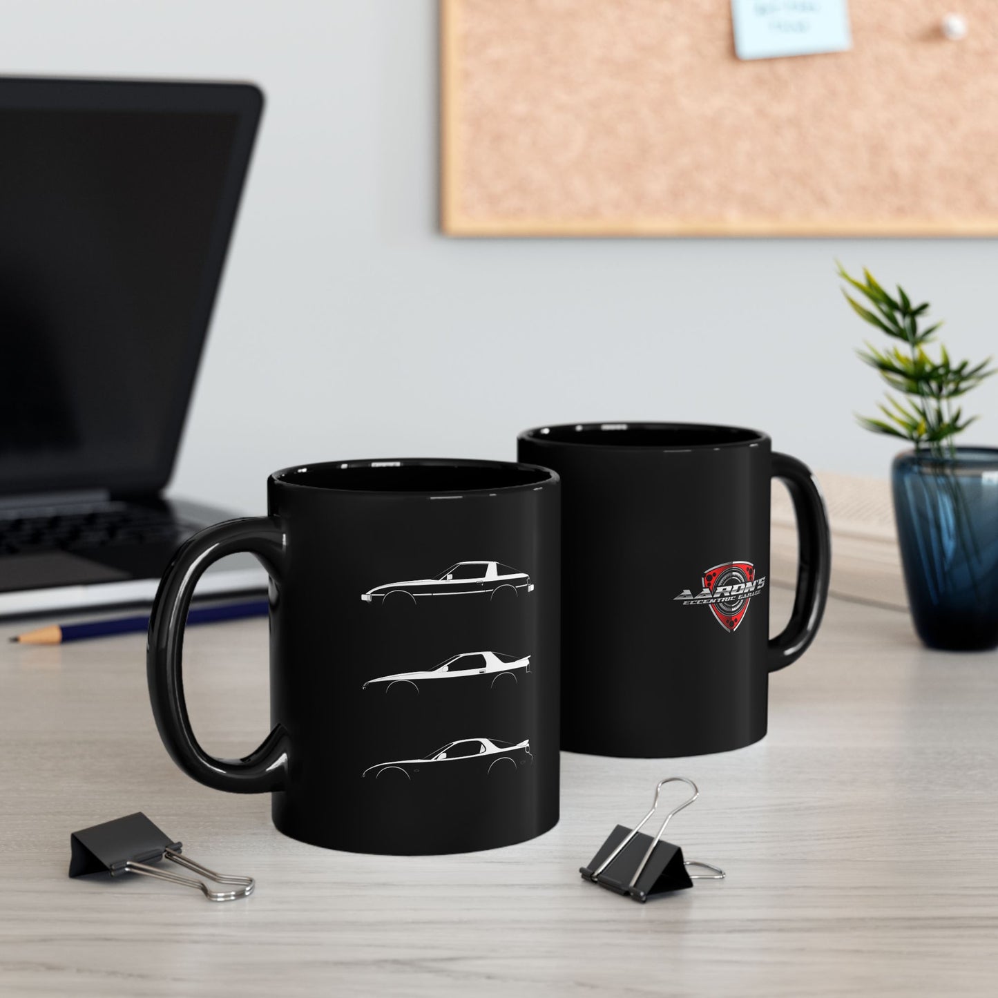 Mazda RX-7 Trio Silhouette Mug