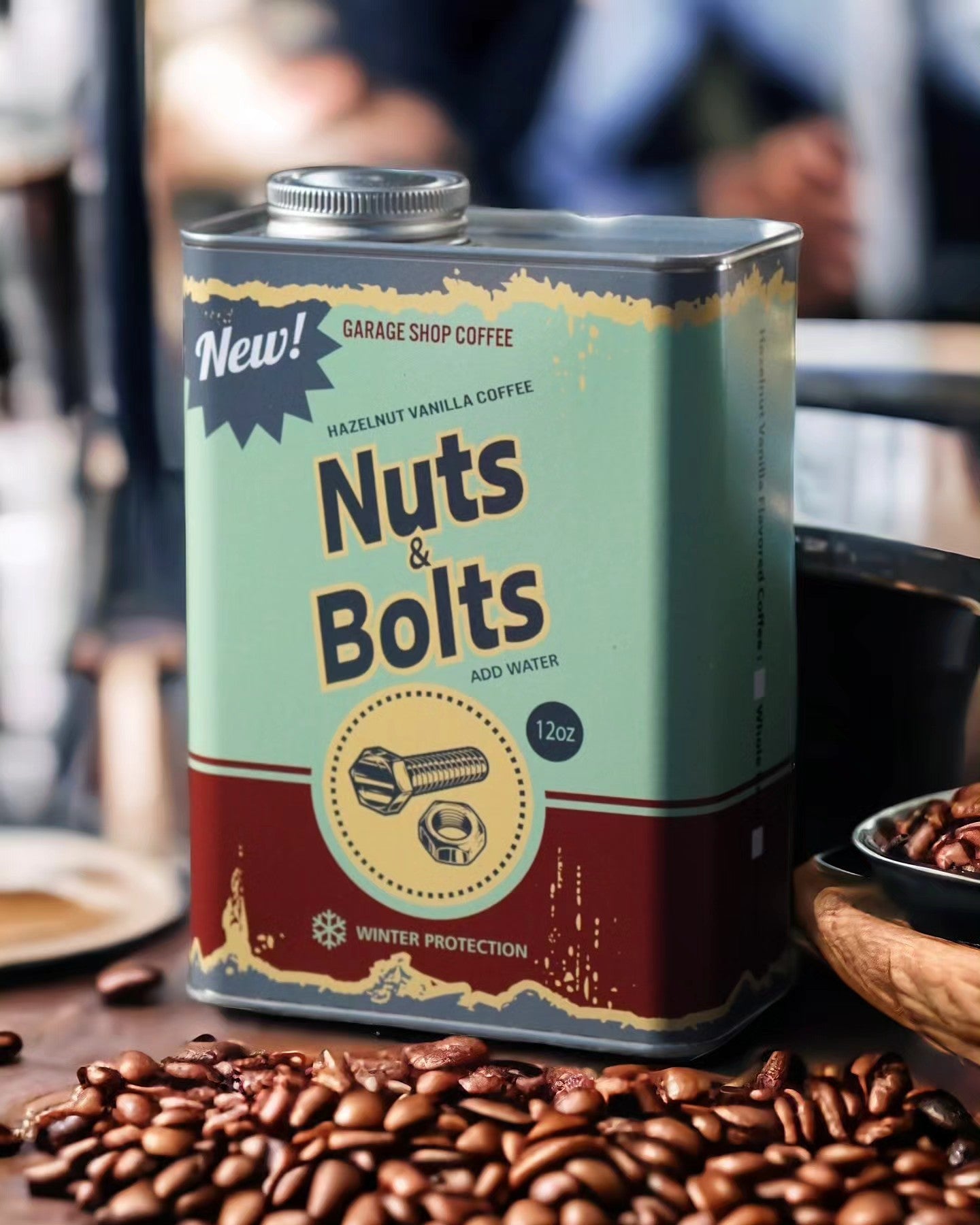 Nuts & Bolts Hazelnut Vanilla Flavored