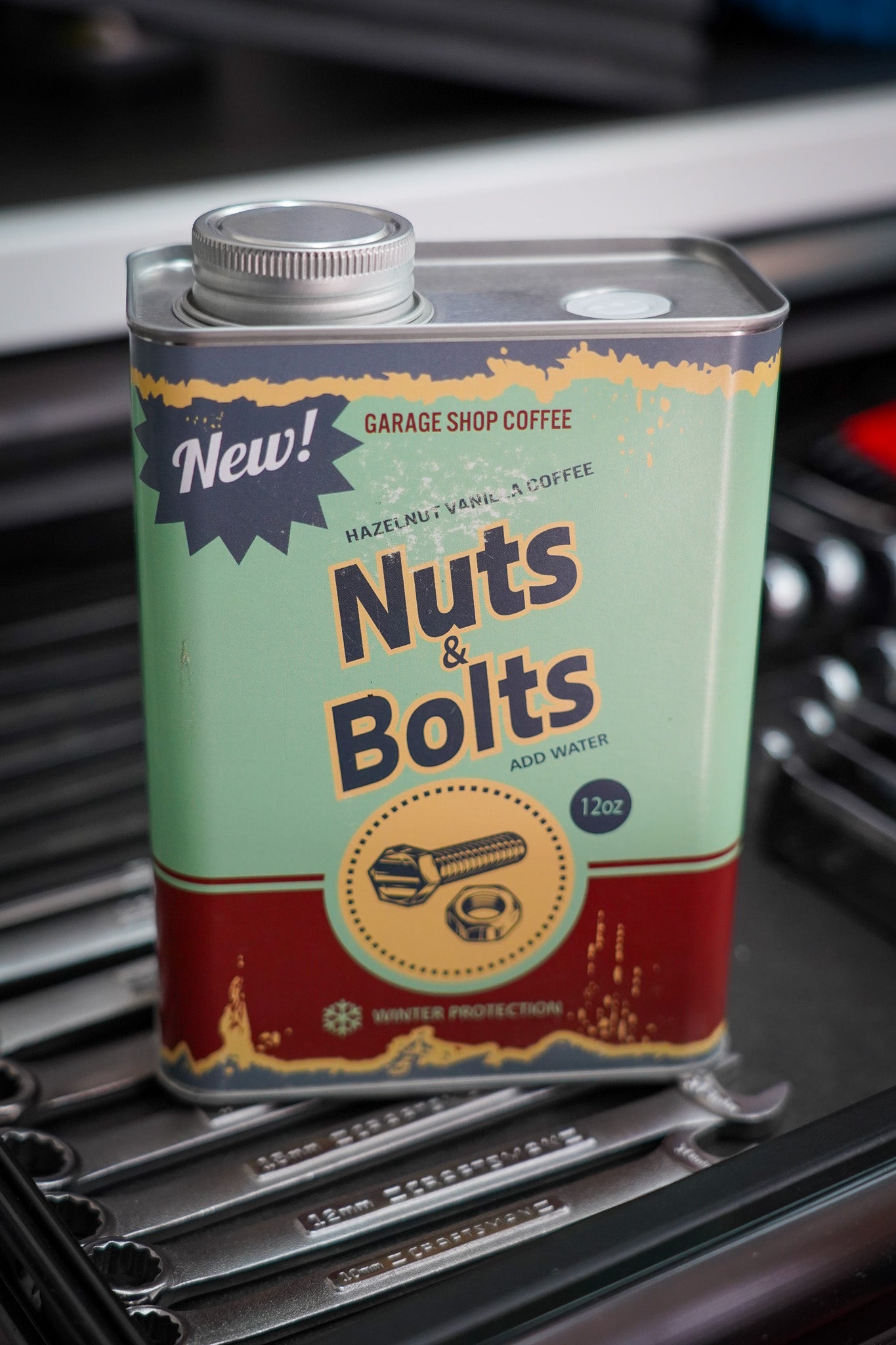 Nuts & Bolts Hazelnut Vanilla Flavored